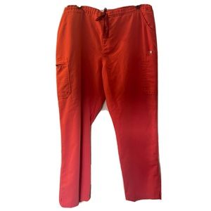 Figs Scrubs High Waisted Yola Skinny Scrub Pants Auburn (Limited Edition) 2XL